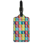 Cute Boston Terrier Faces Print Luggage Tag