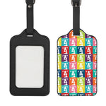 Cute Boston Terrier Faces Print Luggage Tag