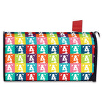 Cute Boston Terrier Faces Print Mailbox Cover