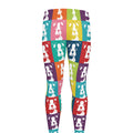 Cute Boston Terrier Faces Print Men's Leggings