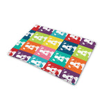 Cute Boston Terrier Faces Print Pet Cooling Mat Cover