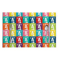 Cute Boston Terrier Faces Print Placemat