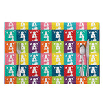 Cute Boston Terrier Faces Print Placemat