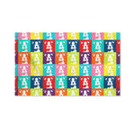 Cute Boston Terrier Faces Print Polyester Flag