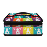 Cute Boston Terrier Faces Print Small Lunch Bag
