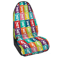 Cute Boston Terrier Faces Print Waterproof Car Seat Cover
