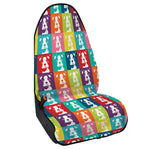 Cute Boston Terrier Faces Print Waterproof Car Seat Cover