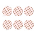 Cute Brown Bear Pattern Print Coaster Set