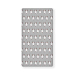 Cute Bull Terrier Faces Pattern Print Baby Crib Sheet