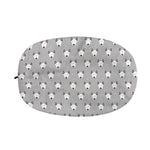 Cute Bull Terrier Faces Pattern Print Car Side Mirror Covers