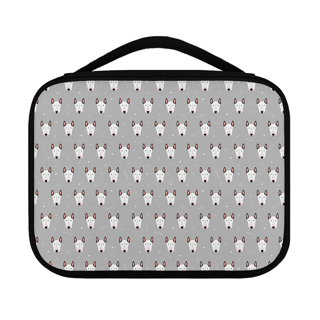 Cute Bull Terrier Faces Pattern Print Classic Bible Case