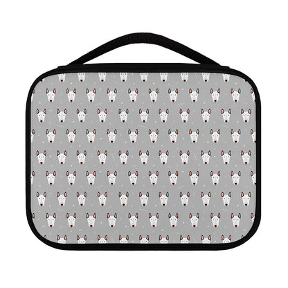 Cute Bull Terrier Faces Pattern Print Classic Bible Case