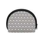 Cute Bull Terrier Faces Pattern Print Coin Purse