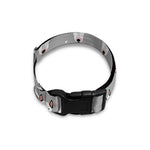 Cute Bull Terrier Faces Pattern Print Dog Collar