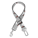 Cute Bull Terrier Faces Pattern Print Dog Seat Belt