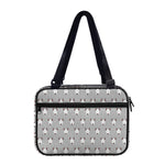 Cute Bull Terrier Faces Pattern Print Double Strap Bible Bag