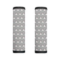Cute Bull Terrier Faces Pattern Print Handle Covers