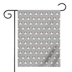 Cute Bull Terrier Faces Pattern Print House Flag