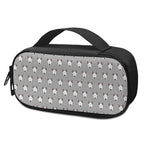 Cute Bull Terrier Faces Pattern Print Insulin Cooler Travel Case