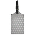 Cute Bull Terrier Faces Pattern Print Luggage Tag