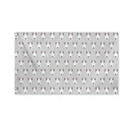 Cute Bull Terrier Faces Pattern Print Polyester Flag