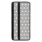 Cute Bull Terrier Faces Pattern Print Refrigerator Handle Covers