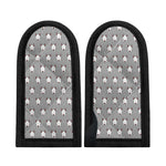 Cute Bull Terrier Faces Pattern Print Skillet Handle Cover
