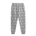 Cute Bull Terrier Faces Pattern Print Sweatpants