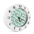 Cute Cactus And Llama Pattern Print Alarm Clock