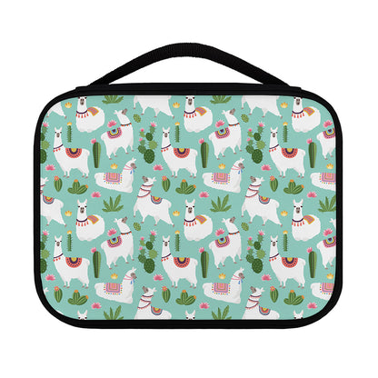 Cute Cactus And Llama Pattern Print Classic Bible Case