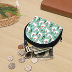 Cute Cactus And Llama Pattern Print Coin Purse