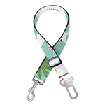 Cute Cactus And Llama Pattern Print Dog Seat Belt