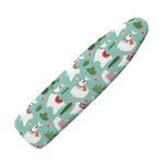 Cute Cactus And Llama Pattern Print Ironing Board Cover