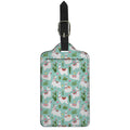 Cute Cactus And Llama Pattern Print Luggage Tag