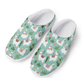 Cute Cactus And Llama Pattern Print Mesh Casual Shoes