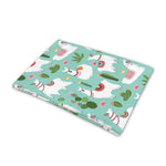 Cute Cactus And Llama Pattern Print Pet Cooling Mat Cover