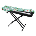 Cute Cactus And Llama Pattern Print Piano Keyboard Cover