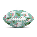 Cute Cactus And Llama Pattern Print Rugby Ball
