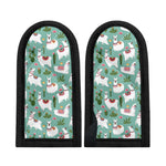 Cute Cactus And Llama Pattern Print Skillet Handle Cover