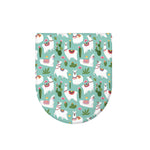 Cute Cactus And Llama Pattern Print Toilet Lid Cover