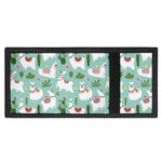 Cute Cactus And Llama Pattern Print Trifold Wallet