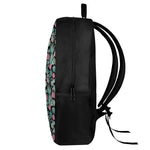 Cute Cactus And Succulent Print 17 Inch Backpack