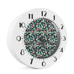 Cute Cactus And Succulent Print Alarm Clock
