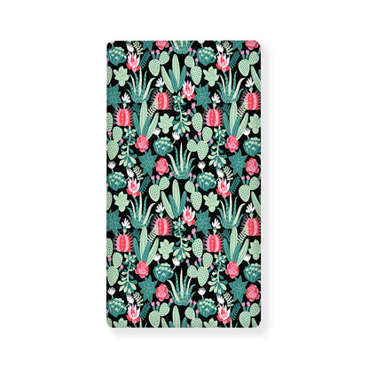 Cute Cactus And Succulent Print Baby Crib Sheet