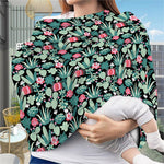 Cute Cactus And Succulent Print Baby Seat Cover