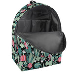 Cute Cactus And Succulent Print Backpack