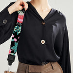 Cute Cactus And Succulent Print Bag Strap