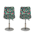 Cute Cactus And Succulent Print Bar Stool Covers