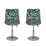 Cute Cactus And Succulent Print Bar Stool Covers