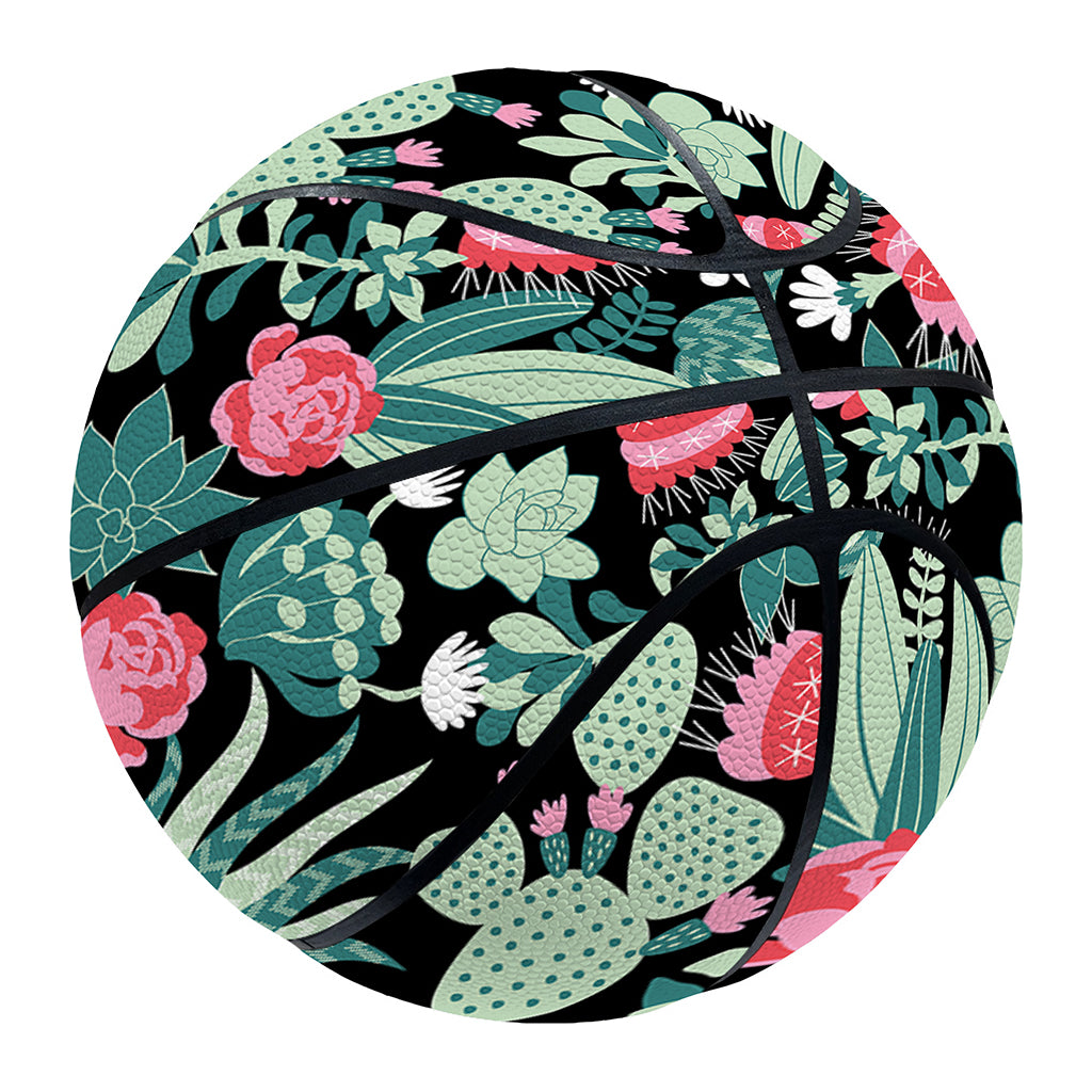 Cute Cactus And Succulent Print Basketball